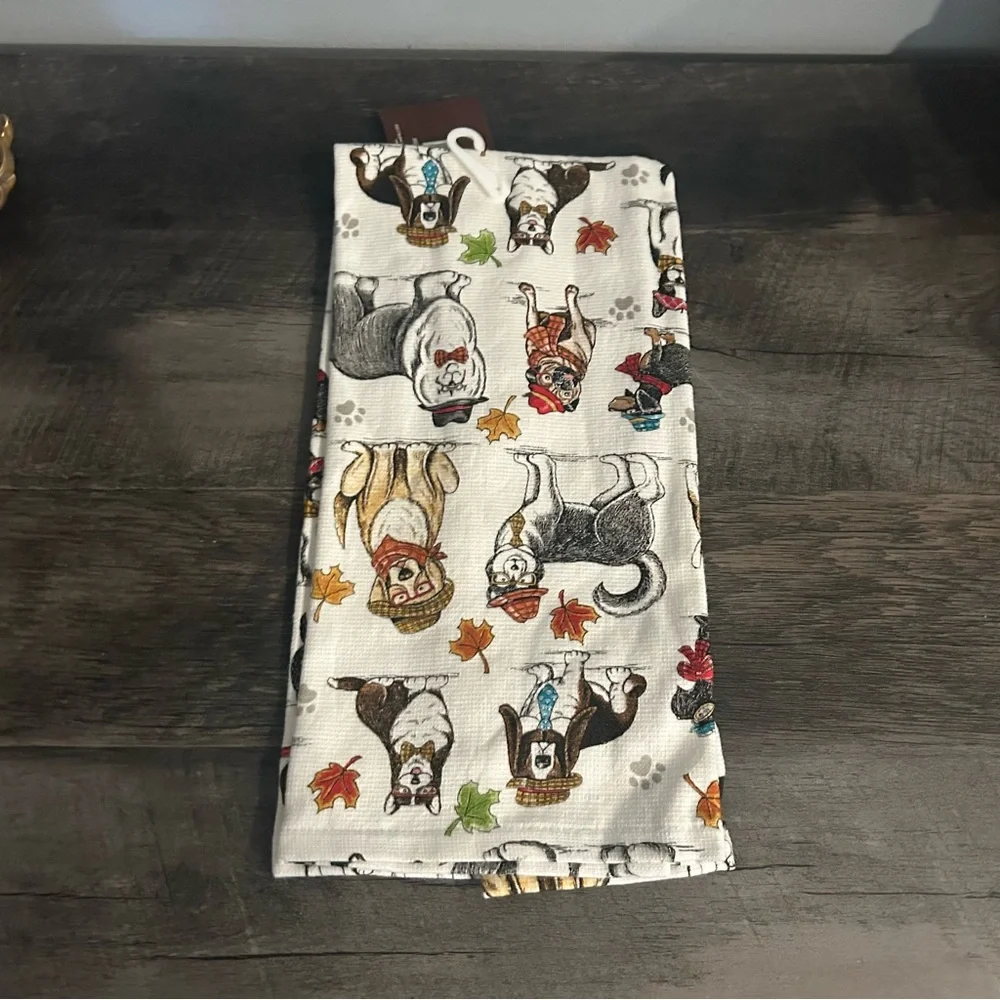 Dish Towel Dogs Tea Towel 26x16 Hobby Lobby Kitchen